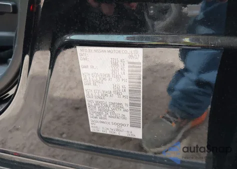 2018 Infiniti Qx60 z USA, uszkodzony, nr VIN 5N1DL0MN3JC500907